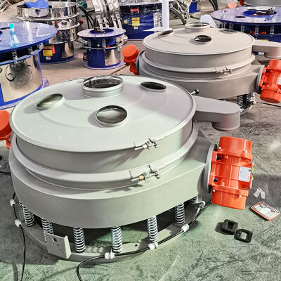 Food-grade 304 Stainless Steel Direct Discharge Screen - Dust-tight and Low Noise Vibratory Screening Machine with Easy Maintenance