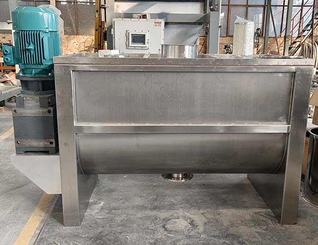 Stainless Steel Screw Belt Feed Powder Pigment Particle Mixer