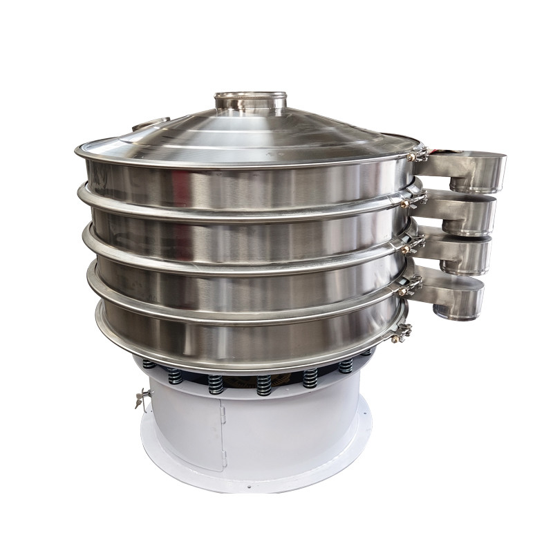 Circular Stainless Steel Vibrating Screen For Bean Liquid Multi-layer Mesh Separation Vibrating Screen Machine