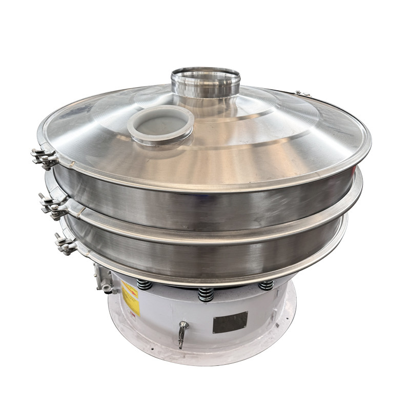Stainless Steel Vibrating Screen Fine Powder Screening Machine Corn Starch Food Powder Circular Vibrating Screen