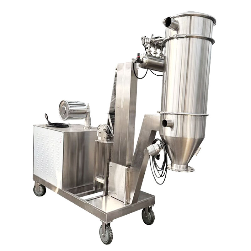 Vacuum Conveyor Systems Ensuring Safe and Clean Material Handling in Food Chemical and Packaging Production Environments