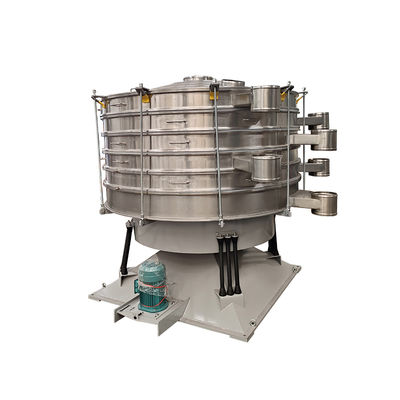 Chuyển động ném theo vòng tròn ngang và lên xuống theo chiều dọc mô phỏng việc sàng lọc thủ công để phân phối vật liệu đều.