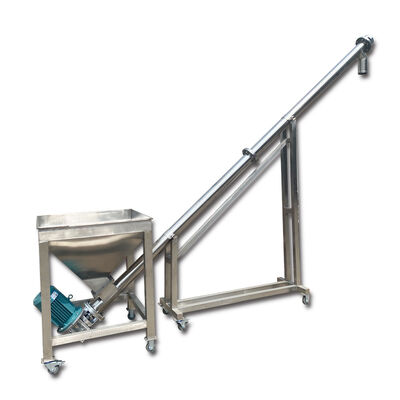 Máy vận chuyển trục vít Auger, một loại máy móc vận chuyển liên tục sử dụng cánh xoắn ốc để di chuyển vật liệu ổn định và theo hướng xác định.