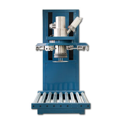 Máy đóng gói túi lớn với độ chính xác đóng gói ±0,2%, cấp bắp tự động và công nghệ chống bụi cho túi tấn